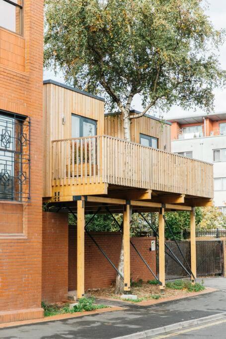 Carmen Eco-Pod / Treehouse, Close To Cabot Circus 布里斯托 外观 照片